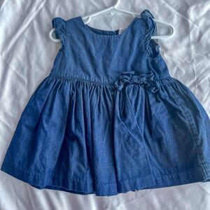 Baby Gap Ruffle Denim Dress